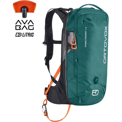 Ortovox Avabag Litric Freeride 16l pacific green