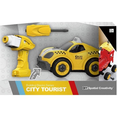 Felyx Toys Yifeng Такси за сглобяване City Tourist с Винтоверт (1005967F)