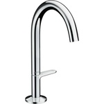 Hansgrohe One - Смесител за мивка, с Push-Open изпразнител, EcoSmart, CoolStart, хром 48020000 (48020000)