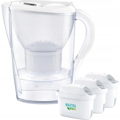 Brita 1052791 Marella 2,4 l biela 2024 + filtre MX Pro PO 3 ks