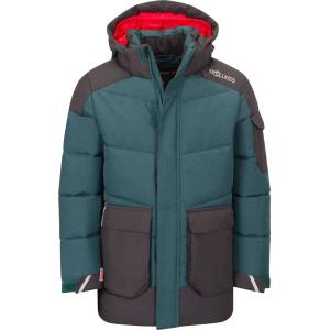 TROLLKIDS Детско зимно яке Trollkids Kid's Norefjell Jacket XT Winter jacket - Midnight Petrol / Black - размер 164 (EU) (703-7239-0320)