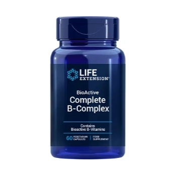 Life Extension BioActive Complete, B-Complex, 60 растителни капсули