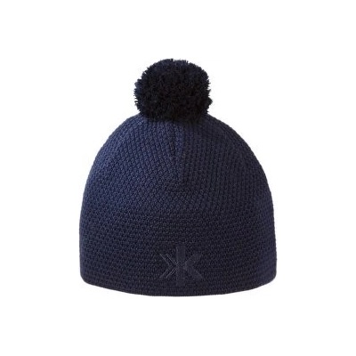 Kama Knitted merino beanie A165 108 navy modrá