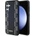 DKNY Кейс DKNY Leather Checkered Mono Pattern MagSafe за Samsung Galaxy S24, черен (3666339276805)