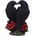 Nemesis Now Статуетка Nemesis Now Adult: Gothic - Raven Romance, 20 cm (U7107B25)