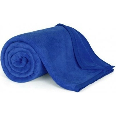 Bellatex Detská PLYŠOVÁ DEKA modrá Polyester