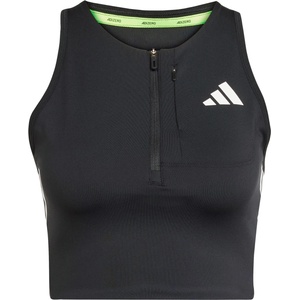 adidas Дамски топ adidas Women's Adizero Running Gel Pocket Crop Top Sports bra - Black - размер XL (112-3880-0115)