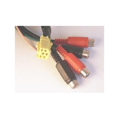 Inne ISO Konektor 6 pin - redukcia 4xRCA