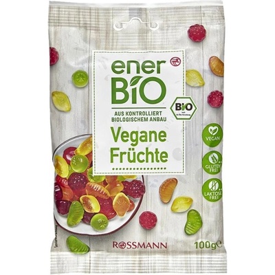 EnerBiO želé s ovocnými příchutěmi 100 g