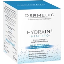 Dermedic Hydrain3 Hialuro hloubkově hydratační krém SPF15 50 g