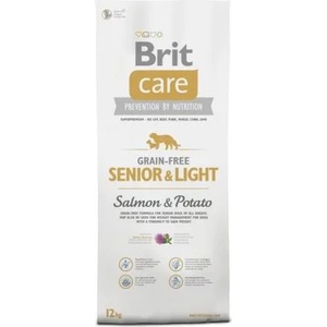 Brit Care Grain-Free Senior & Light Salmon & Potato 12 kg