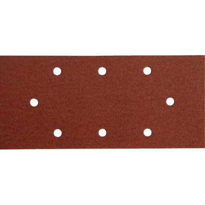 Brúsny papier na suchý zips 10ks, 8 otvorov, 93x190mm, P100