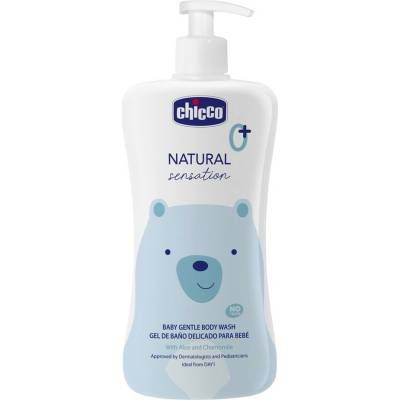 CHICCO Šampon na tělo Natural Sensation s aloe vera a heřmánkem 500 ml, 0m+