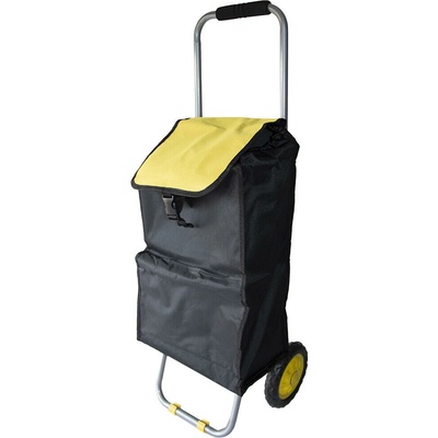 M.A.T. GROUP taška nákupní RIO 25l, nosnost 20kg ČER/ŽL