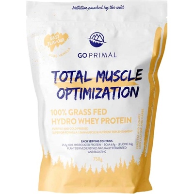 GoPrimal Total Muscle Optimization / 100% Hydrolyzed Grass Fed Whey Protein [750 грама] Ванилия