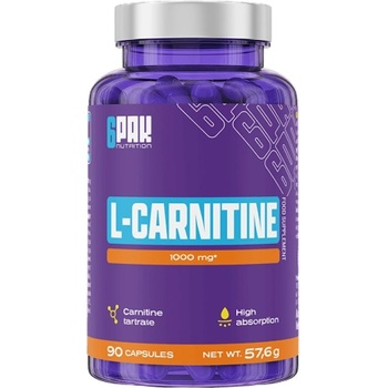 6PAK Nutrition L-Carnitine 500 mg [90 капсули]