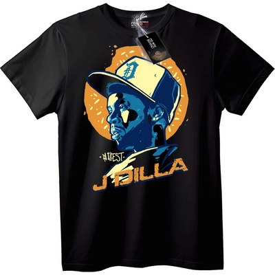 NOONEBRAND Тениска J Dilla Найдива Музика - 3XL, White