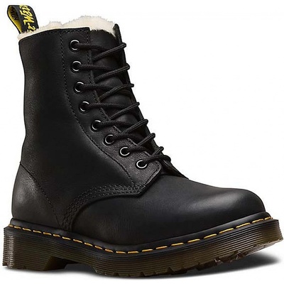 Dr. Martens boty 1460 Serena Burnished Wyoming black – Zboží Dáma
