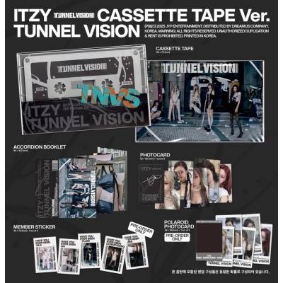 Itzy: Tunnel Vision (Casette Tape Version) - MC