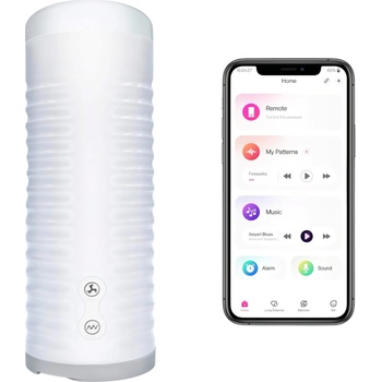 Lovense Max 2 - интелигентен мастурбатор (бял)