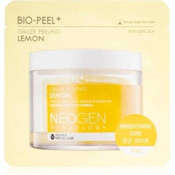 Neogen Bio-Peel+ Gauze Peeling Lemon ексфолиращи тампони за лице за освежаване и изглаждане на кожата