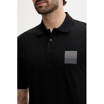 HUGO Памучна тениска с яка HUGO Dusplity (50542834)