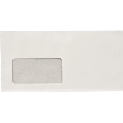 Obálka DL samolepicí, s okénkem vlevo, 110 x 220 mm - 1000 ks