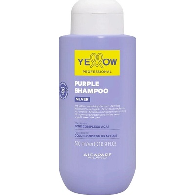 Yellow Professional Silver Purple Shampoo 500 ml