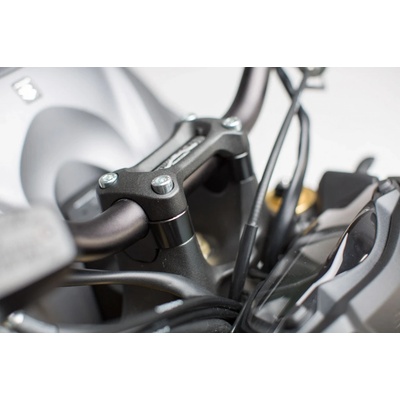 Suzuki Gsx-S 1000/F (15-) - Zvýšení řídítek 20mm černé, SW-Motech