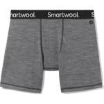 Smartwool Мъжко мериносово термобельо Smartwool Boxer Brief Boxed Merino base layer - Medium Gray Heather (015-1630-0512)