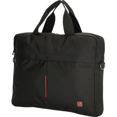 Enrico Benetti unisex taška na notebook Cornell 47183 černá