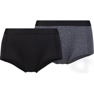 Stoic Дамско синтетично термобельо Stoic Women's TrosaSt. Hipster 2-Pack Synthetic base layer - Ink Grey AOP / Black (114-3882-0112)