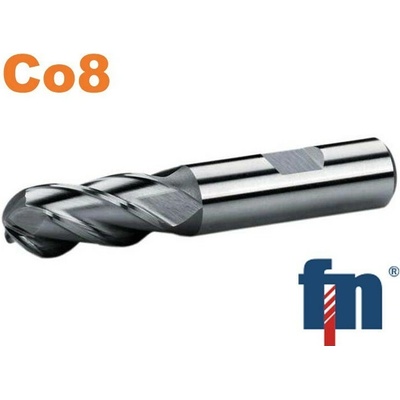 Fréza 4bř. kopírovací 6x13 mm , krátká HSSCo8 530718.060