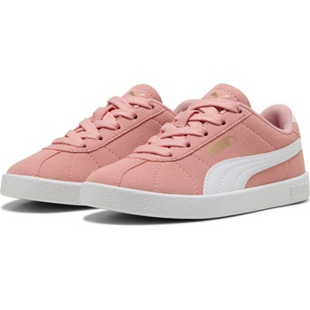 PUMA Детски маратонки Puma Unisex Kids' Club II PS Canvas Trainers - Pink/White