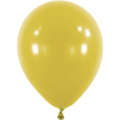 Amscan Balónky latexové dekoratérské Fashion Mustard 27,5 cm