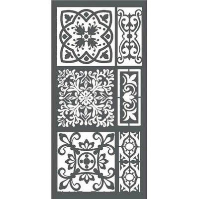 Stamperia Plastová šablona 12x25cm maroko dlaždice – Zboží Mobilmania
