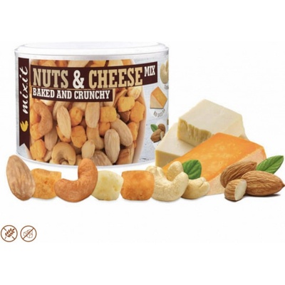 Mixit Mix pražených ořechů a křupavých sýrů 120 g – Zboží Mobilmania