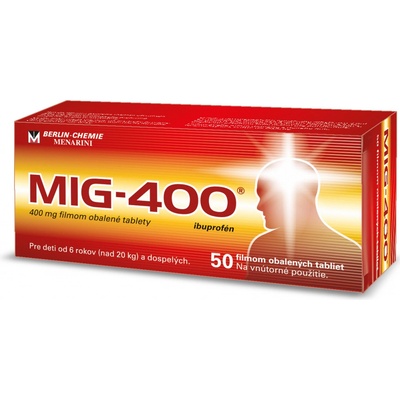 MIG 400 tbl.flm. 50 x 400 mg