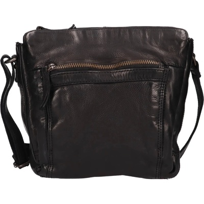 Gianní Conti dámská kožená crossbody kabelka Emilia černá