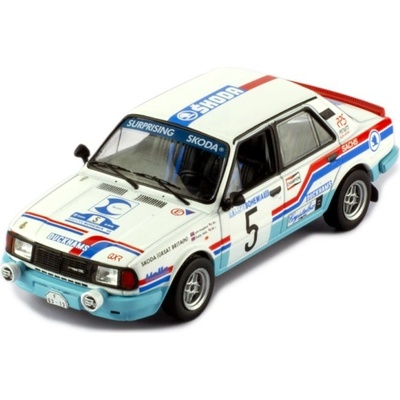 IXO Škoda 130L Rallye Bohemia 1988 5 Haugland Willis 1:43