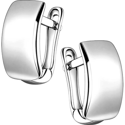 Zlaton Náušnice bílé zlato visací 1.00cm 1.6g 001432404244