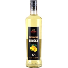 Tatranská Hruška 52% 0,7 l (čistá fľaša)