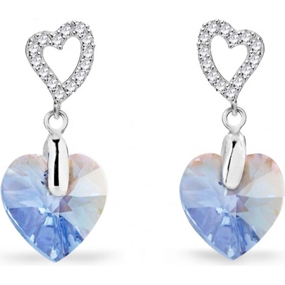 Spark modré se Swarovski Elements Amore KCS622810LSASH Light Sapphire Shimmer