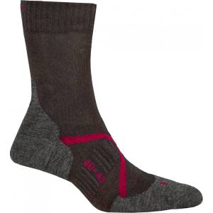 P. A. C P. A. C. Дамски туристически чорапи P. A. C. Women's TR 3.2 Trekking Merino Light Walking socks - Anthracite / Berry - размер 35-37 (EU) (201-7290-0111)