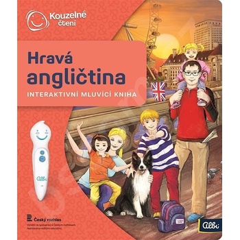 Albi Kúzelné čítanie interaktívne hovoriace kniha Hravá angličtina