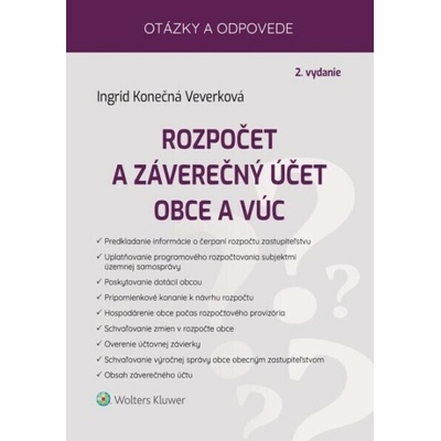 Rozpočet a záverečný účet obce a VÚC - Ingrid Konečná Veverková