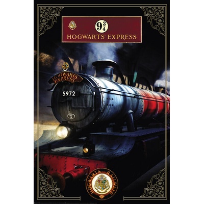 Plagát, Obraz - Harry Potter - Rokfortský expres, 61 × 91.5 cm