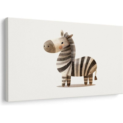Obraz roztomilá kreslená zebra - 60x40