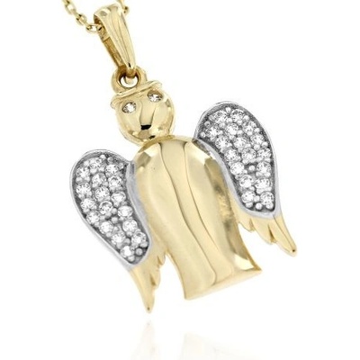 Zlatnictví U Kostela Zlatý přívěsek anděl 3320ž