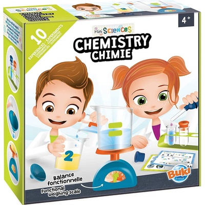 Buki Chemické laboratórium pre najmenších 10 pokusov